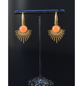 Boucles d’oreilles demi...