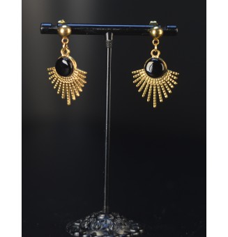 Boucles d’oreilles demi...