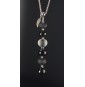 Collier Noir Élégance –...