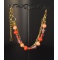 Bracelet Multirangs Doré &...