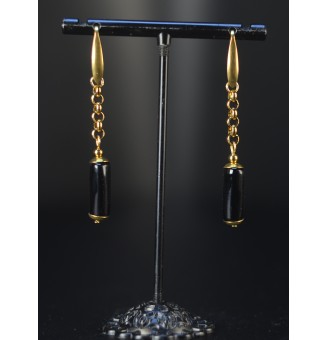 Boucles d'oreilles tubes...