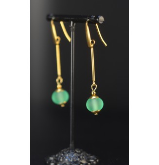 Boucles d’oreilles – Acier...