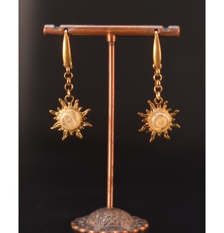 Boucles d’oreilles Soleil –...