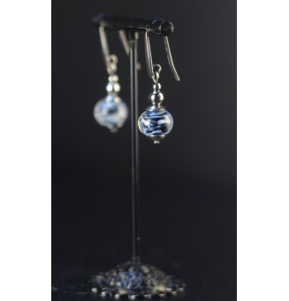 Boucles d'oreilles en verre...