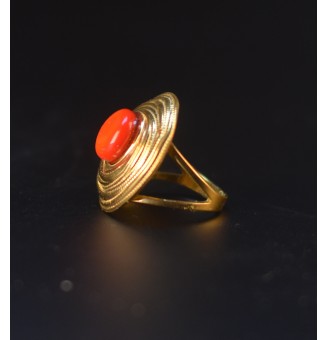 Bague en Verre Filé au...