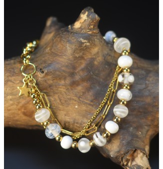 Bracelet Multirangs  &...