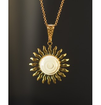 Collier Soleil – Verre Filé...