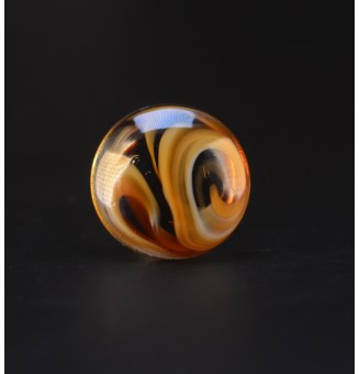 bague noir caramel