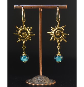 Boucles d’oreilles Soleil...