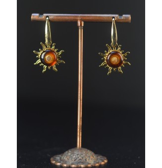 Boucles d’oreilles “Soleil...