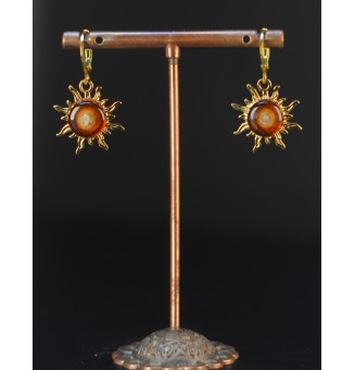 Boucles d’oreilles “Soleil...