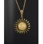 Collier Soleil ivoire en...