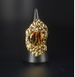 Bague réglable Léopard en...