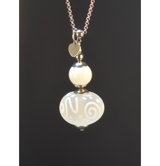 Collier Long Perle Dépolie...