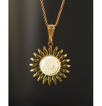 Collier Soleil – Verre Filé...