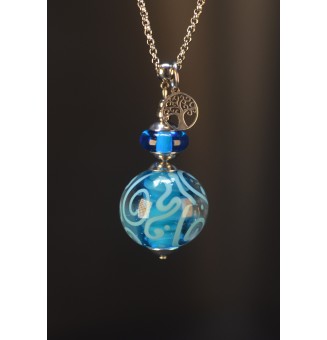 Collier long TURQUOISE  en...
