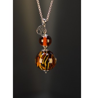 Collier long  & perle de...