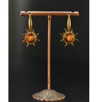 Boucles d’oreilles “Soleil...