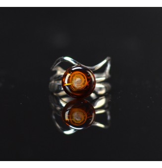 Bague dégradé ambré triple...