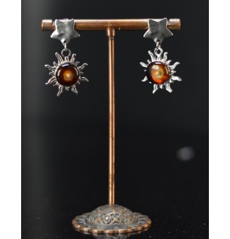 Boucles d’oreilles Soleil...