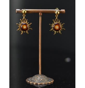 Boucles d’oreilles Soleil...
