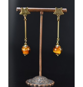 Boucles d'oreilles longues...