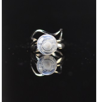 Bague triple argentée avec...