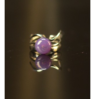 Bague violette triple...