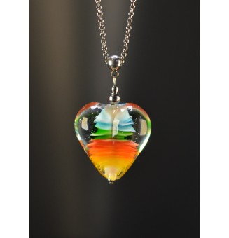 Collier gros cœur...