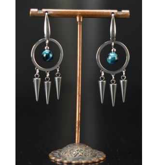 Boucles d'oreilles longues...