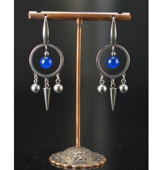 Boucles d'oreilles longues...