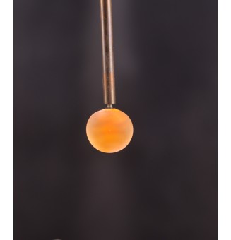 Perle à visser pour collier 1.95 cm de diametre (support non fourni)
