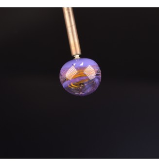 Perle à visser pour collier 2.05 cm de diametre (support non fourni)