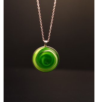 collier 45 cm  "vert...