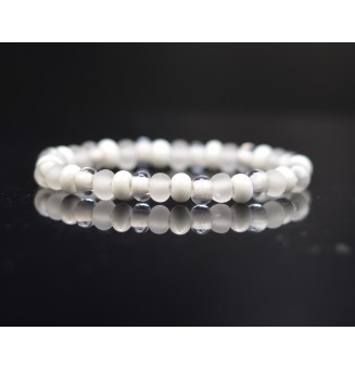 bracelet élastique "BLANC"...