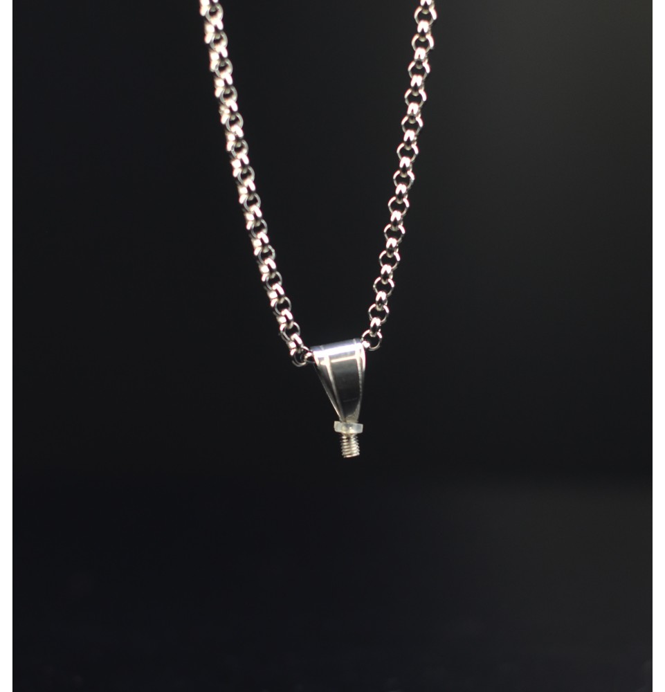 Support de collier interchangeable (longueur au choix ) pour perle à visser