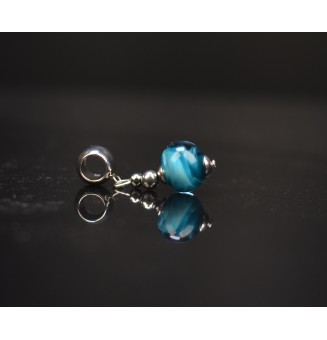 Charm "BLEU pétrole" avec...