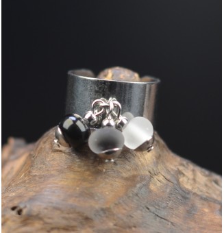 Bague breloque 10 mm en...