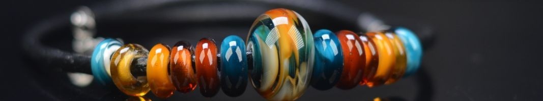 Colliers artisanaux en verre filé – Bijoux faits main | Liloo Créations